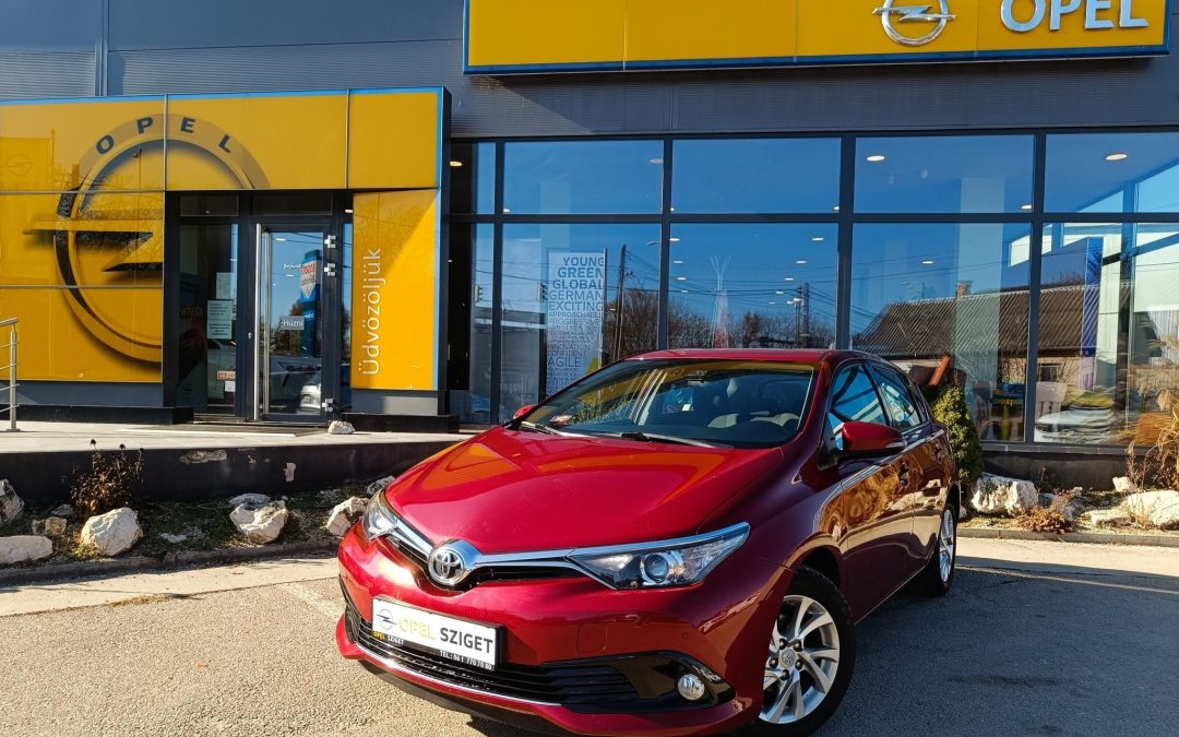 TOYOTA AURIS 1.6 Active Trend MAGYARORSZÁGI! VÉGIG SZERVIZELT! 1 ÉV GARANCIÁVAL! GYÖNYÖRŰ ÁLLAPOT!