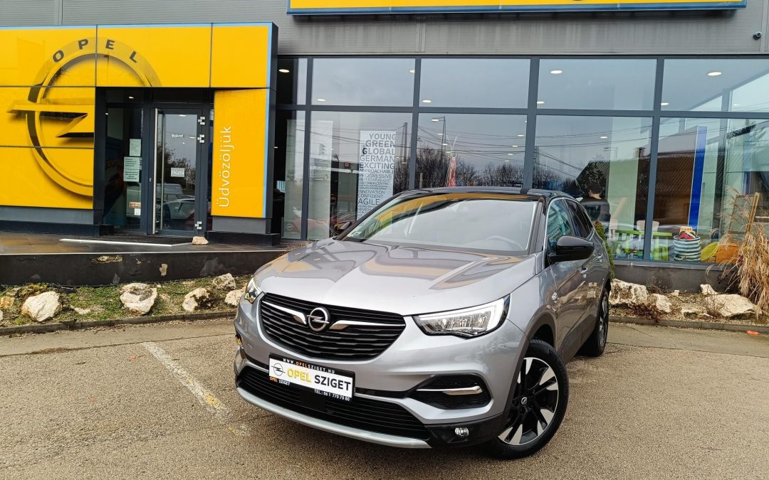 OPEL GRANDLAND X 1.2 T Elegance (Automata) ÁFÁS!Magyarországi!Végig Vezetett Szervizkönyv! Vezérlés Cserélve!1 Év Garancia!