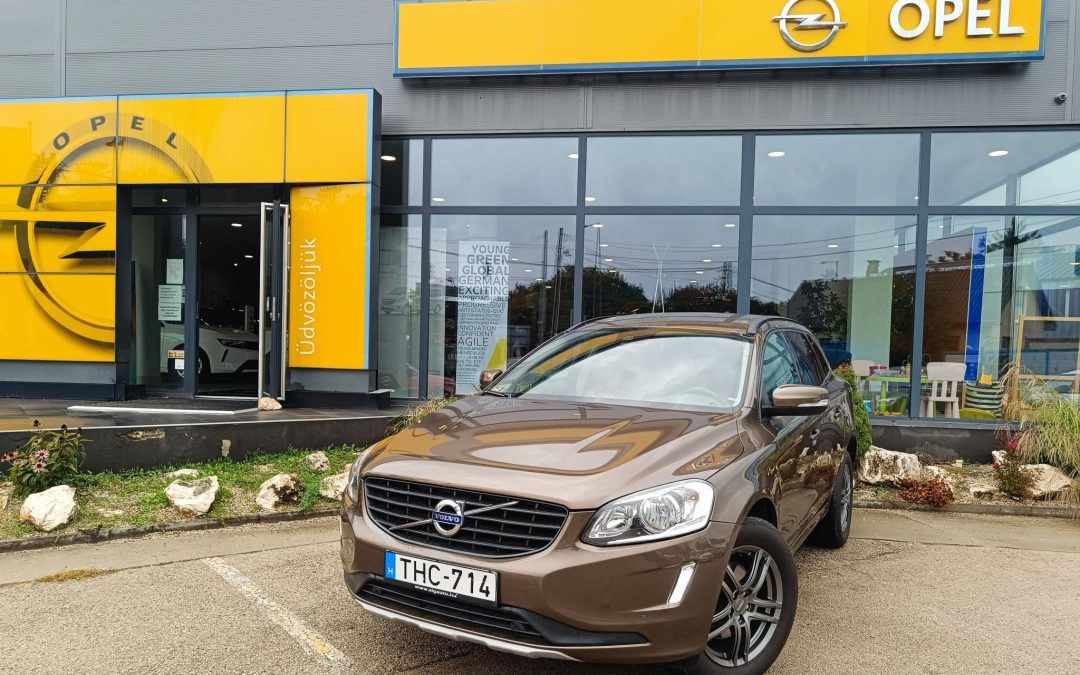 VOLVO XC60 2.0 D [D3] Kinetic FWD 1 ÉV GARANCIÁVAL! VÉGIG VEZETETT SZERVIZKÖNYV!