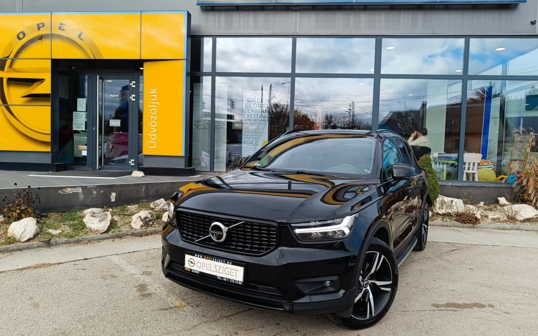 VOLVO XC40 2.0 [B4] MHEV R-Design Geartronic ÁFÁS! Magyarországi!1.Tulajdonostól! Végig szervizelt!Gyári Fényezés!