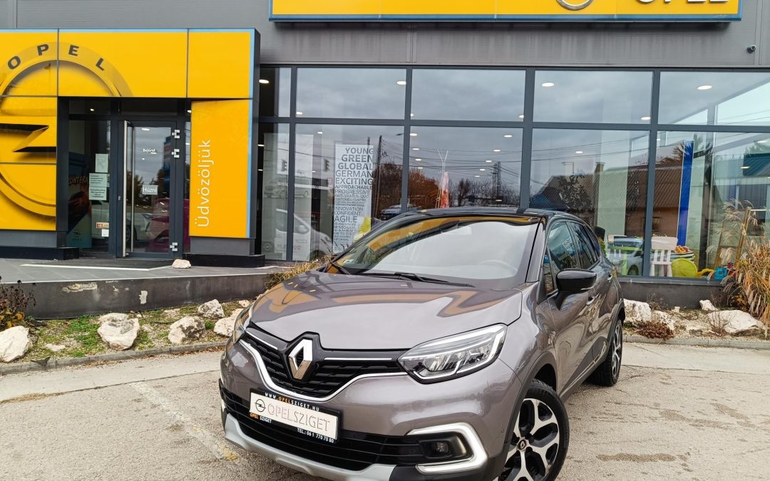 RENAULT CAPTUR 1.3 TCe Intens EDC 1.TULAJDONOSTÓL! MAGYARORSZÁGI! VÉGIG SZERVIZELT! TÖRÉSMENTES!