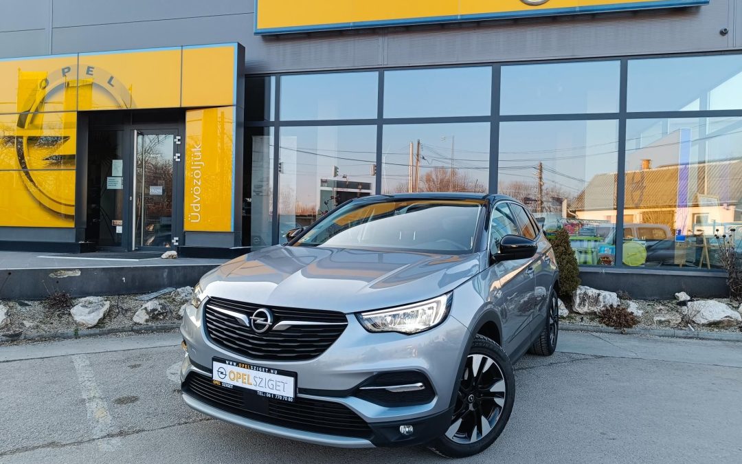 OPEL GRANDLAND X 1.2 T Design Line (Automata) Magyarországi! Végig Szervizelt!1.Tulajdonostól!Gyári Fényezés! 1 Év Garancia!