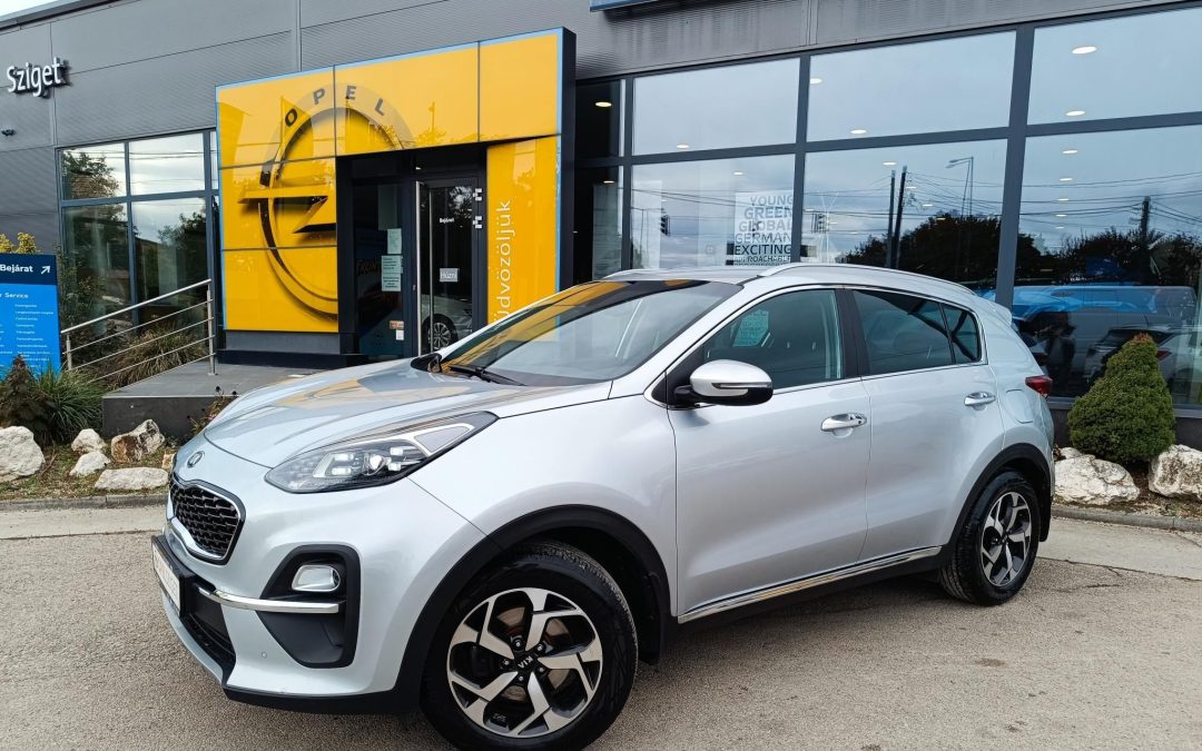 KIA SPORTAGE 1.6 CRDI HP Gold DCT MY21 1.TULAJDONOSTÓL! MAGYARORSZÁGI! TÖRÉSMENTES! VÉGIG SZERVIZELT!