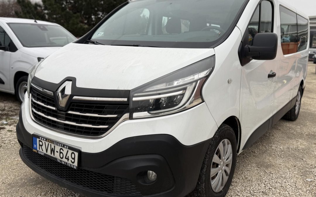 RENAULT TRAFIC 2.0 dCi 120 L2H1 3.0t Business S&S Magyarországi! 1 Év Garanciával! Tetőklíma!