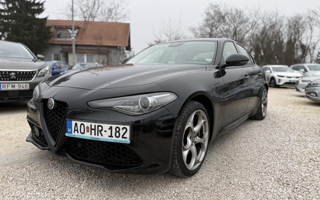 ALFA ROMEO GIULIA 2.0 Veloce TI Q4 (Automata) ÁFÁS! Magyarországi!1.Tulajdonostól!Végig Szervizelt!1 Év Garanciával!280LE!