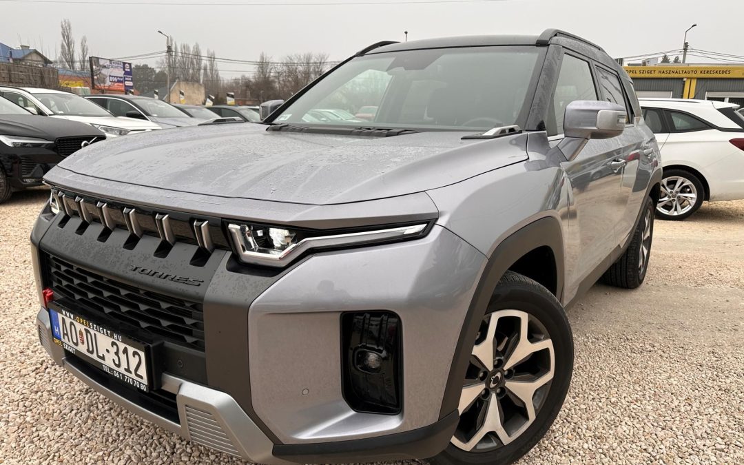 SSANGYONG TORRES 1.5 Turbo GDI Style ÁFÁS! 11000 KM! GYÁRI GARANCIÁLIS! MAGYARORSZÁGI! SÉRÜLÉSMENTES! VONÓHOROG!
