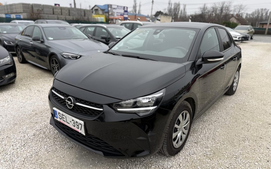 OPEL CORSA F 1.2 Edition ÁFÁS! Magyarországi!1.Tulajdonostól! Törésmentes!1 Év Garanciával!