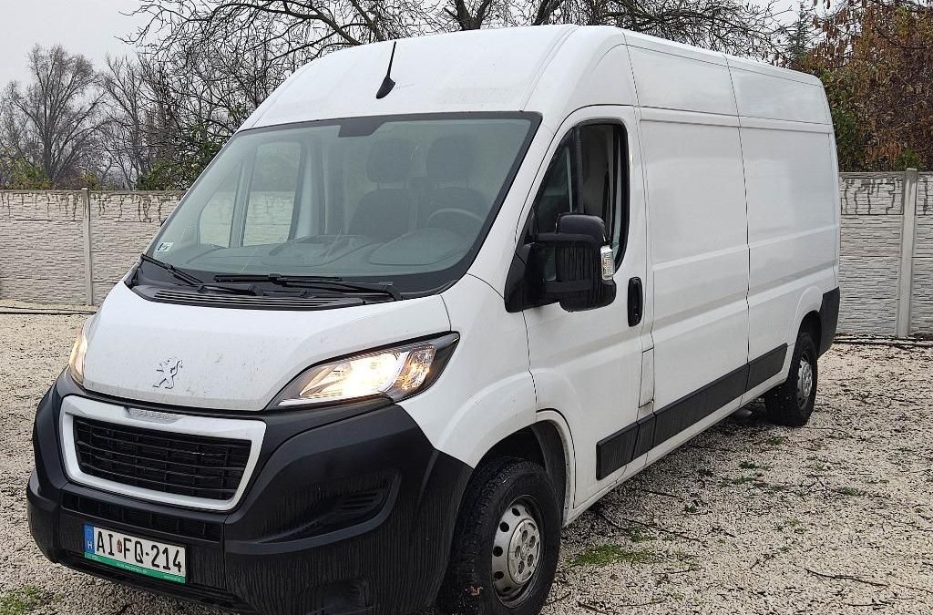 PEUGEOT BOXER 2.2 BlueHDI 350 FT L3H2 MAGYARORSZÁGI! TÖRÉSMENTES!