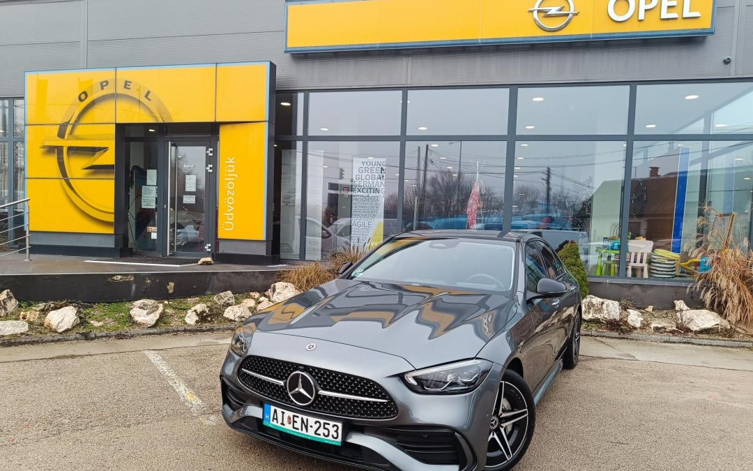 MERCEDES-BENZ C 180 9G-TRONIC Mild hybrid drive ÁFÁS! MAGYARORSZÁGI! TÖRÉSMENTES! 1.TULAJDONOSTÓL!
