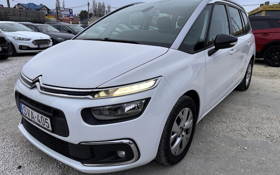 CITROEN GRAND C4 SPACETOURER C4Spacetourer 1.2 PureTech Feel S&S E6.3 (7 személyes ) 1.TULAJDONOSTÓL! 1 ÉV GARANCIÁVAL! MAGYARORSZÁGI! VÉGIG SZERVIZELT