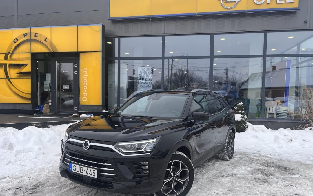 SSANGYONG KORANDO 1.5 Turbo GDI Premium (Automata) Plusz GYÁRI GARANCIÁLIS! MAGYARORSZÁGI!