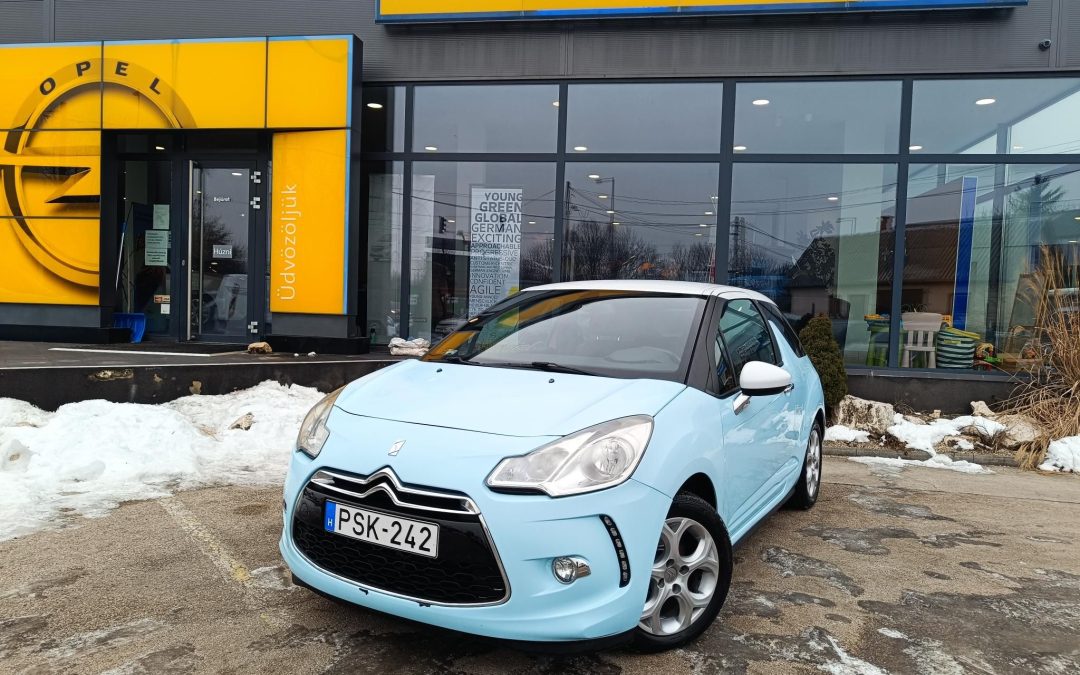 CITROEN DS3 1.6 VTi DStyle Azonnal elvihető! 1 Év Garanciával!
