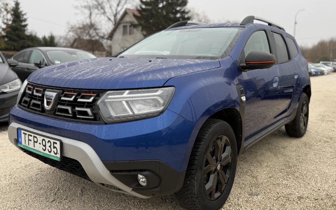 DACIA DUSTER 1.3 TCe Extreme 4WD ÁFÁS!Magyaroroszági!1.Tulajdonostól!Gyári Fényezés!4WD!1 Év Garancia!