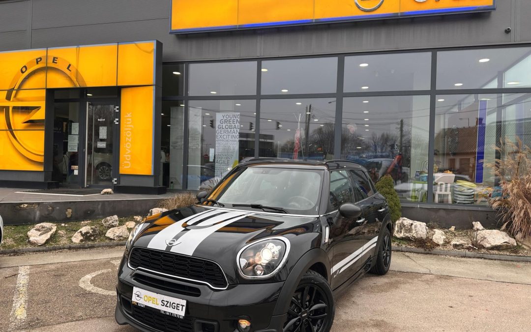 MINI MINI COOPER Countryman 2.0 SD ALL4 (Automata) John Cooper Works 1 ÉV GARANCIÁVAL!