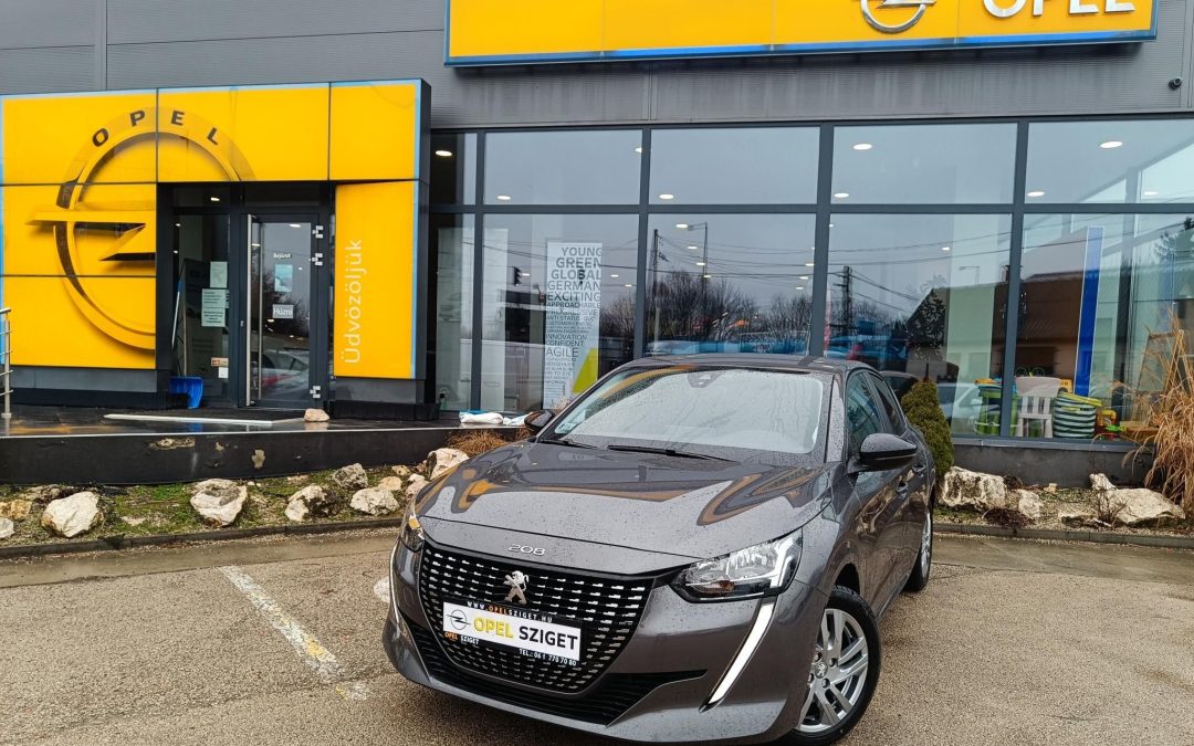 PEUGEOT 208 1.2 PureTech Allure Pack MAGYARORSZÁGI! VÉGIG SZERVIZELT! 1 ÉV GARANCIÁVAL!