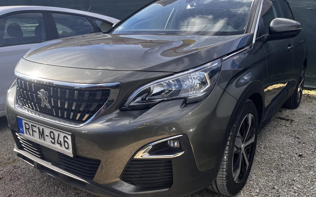 PEUGEOT 3008 1.5 BlueHDi Active EURO6.2 ÁFÁS!1.Tulajdonostól!Magyarországi!Végig szervizelt!
