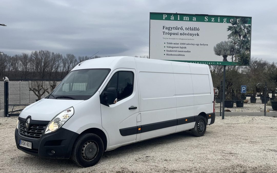 RENAULT MASTER 2.3 dCi 130 L3H2 3,5t Pack Comfort ÁFÁS! Magyarországi!1.Tulajdonostól! Végig szervizelt!1 Év Garanciával!