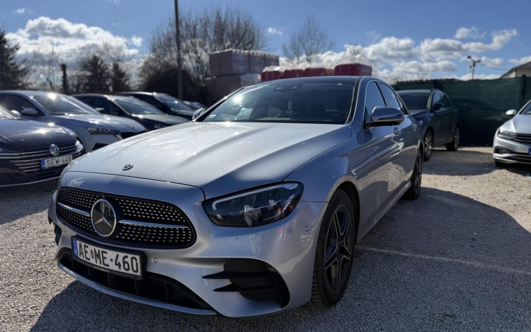 MERCEDES-BENZ E 220 d 4Matic 9G-TRONIC Mild hybrid drive ÁFÁS!Magyarországi!1.Tulajdonostól!Végig Szervizelt! 1 Év Garancia!