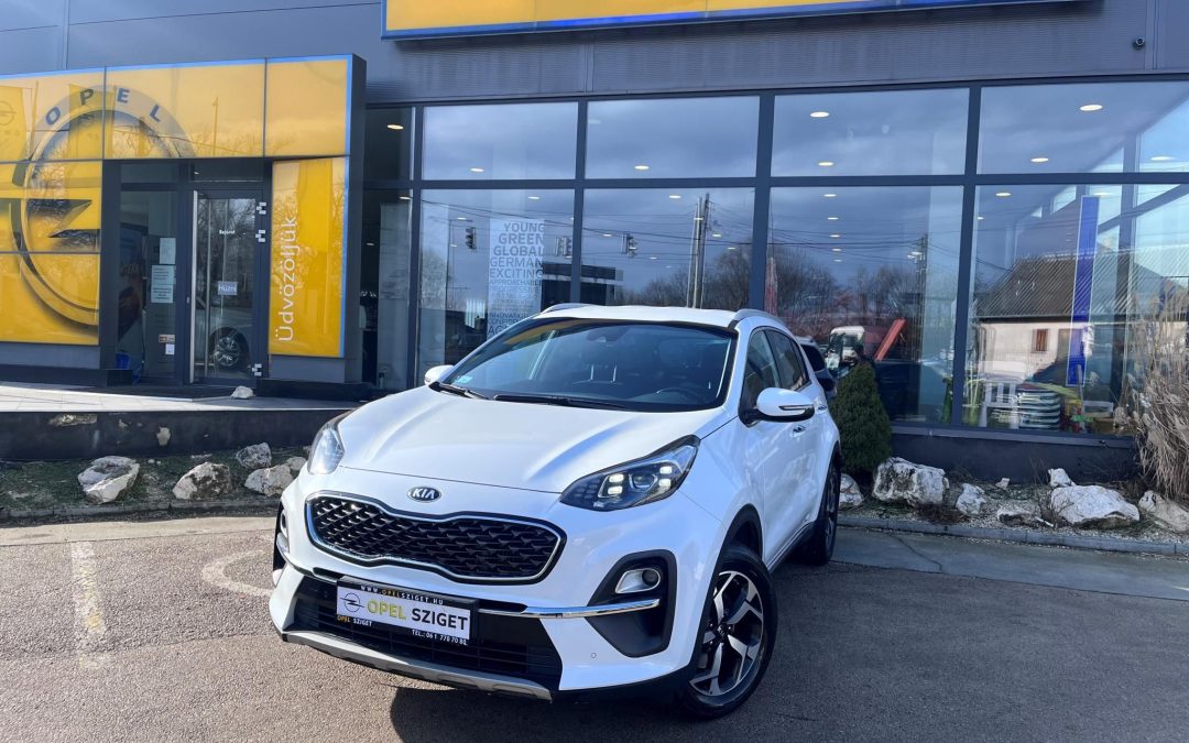 KIA SPORTAGE 1.6 CRDI HP Gold DCT MY21 2027.07-IG GYÁRI GARANCIÁLIS! FRISSEN SZERVIZELT! 1.TULAJDONOSTÓL! MAGYARORSZÁGI