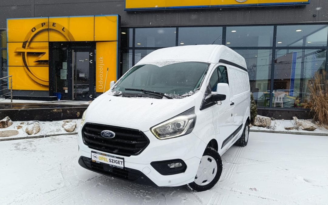 FORD TRANSIT Custom 2.0 TDCi 300 L1H2 Trend Start&Stop ÁFÁS!Magyarországi!1.Tulajdonostól!Végig szervizelt!1Év Garancia!Törésmentes!