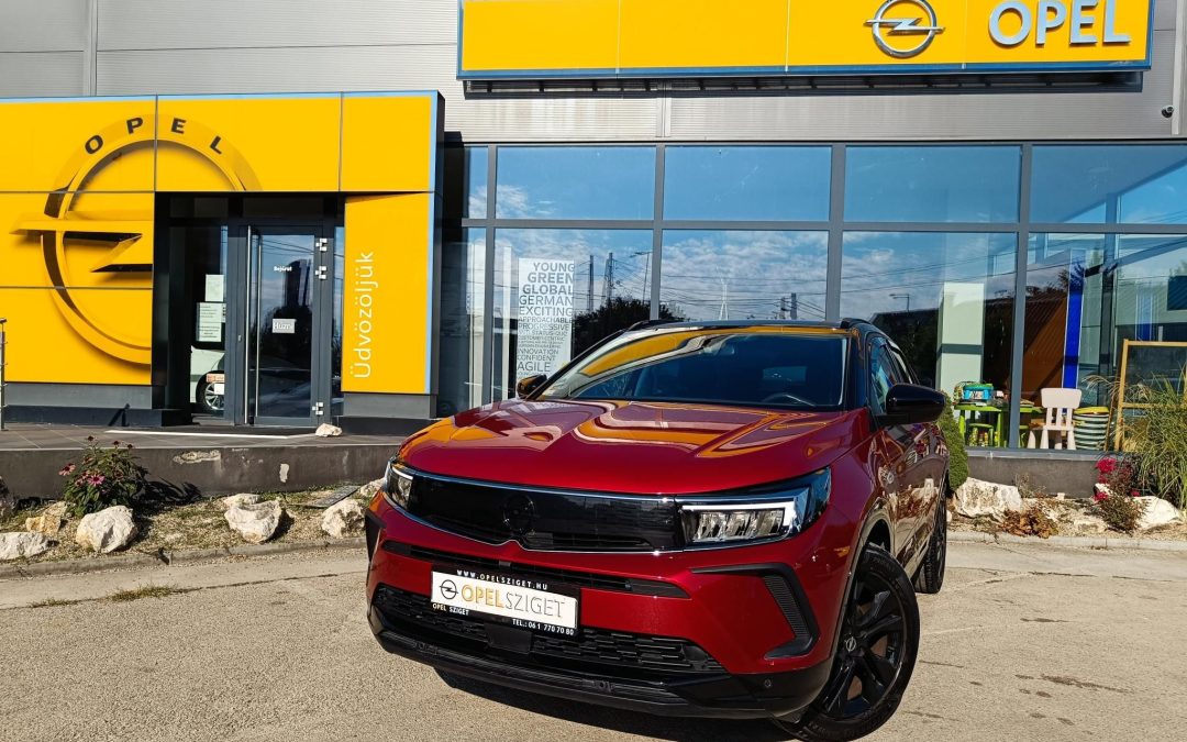 OPEL GRANDLAND 1.2 T GS Line GYÁRI GARANCIÁLIS! MAGYARORSZÁGI! 1.TULAJDONOSTÓL!