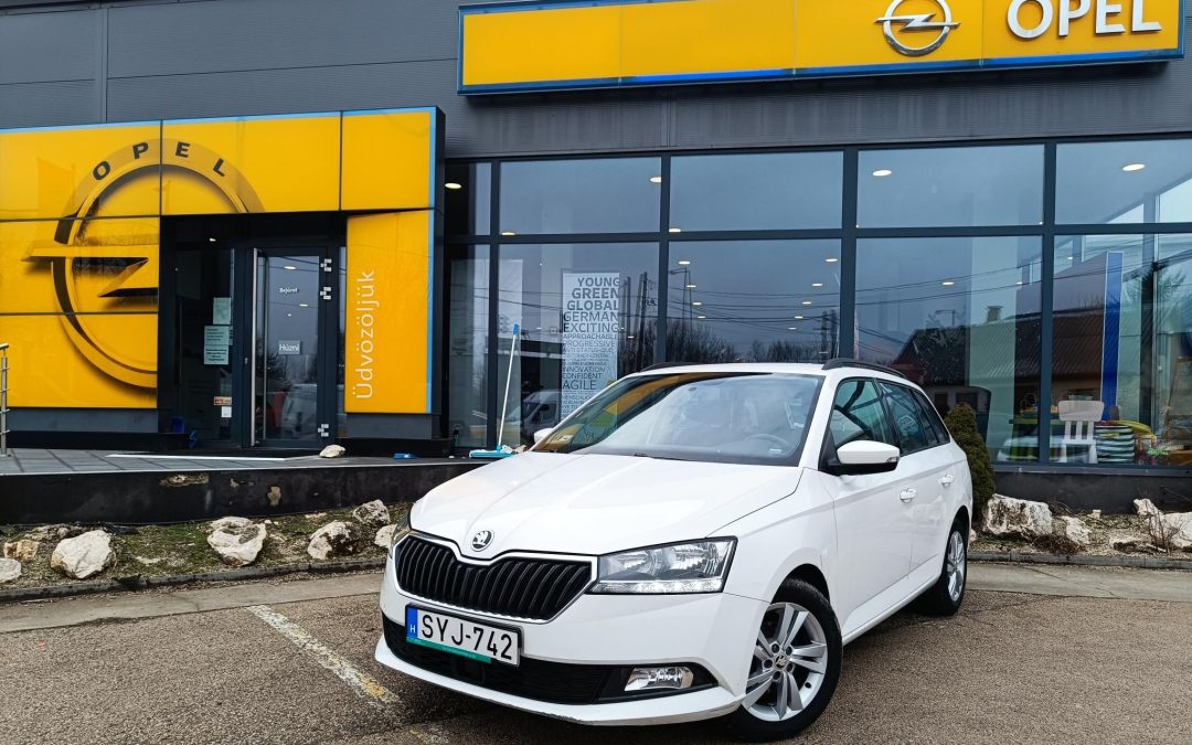 SKODA FABIA Combi 1.0 TSi Ambition 1 ÉV GARANCIÁVAL! MAGYARORSZÁGI! VÉGIG SZERVIZELT! TÖRÉSMENTES! ÁFÁS!