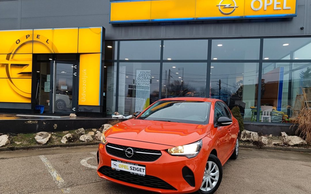 OPEL CORSA F 1.2 Edition 1 ÉV GARANCIÁVAL! MAGYARORSZÁGI