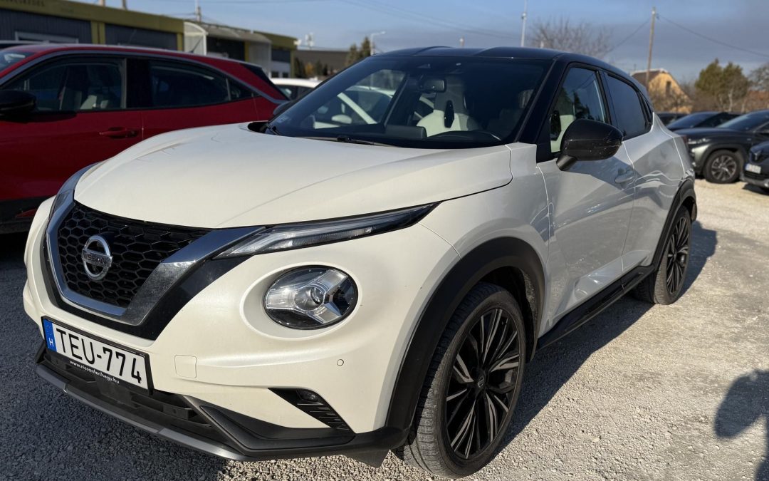 NISSAN JUKE 1.0 DIG-T N-Design DCT TEKNA!ÁFÁS! Magyarországi!1.Tulajdonostól!Törésmentes!BOSE!