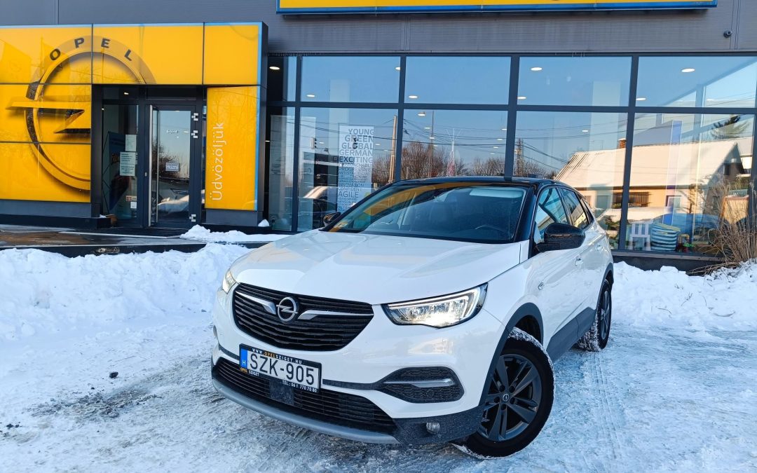 OPEL GRANDLAND X 1.2 T Design Line (Automata) ÁFÁS!Magyarországi! Végig Szervizelt! 1.Tulajdonostól!1 Év Garancia!