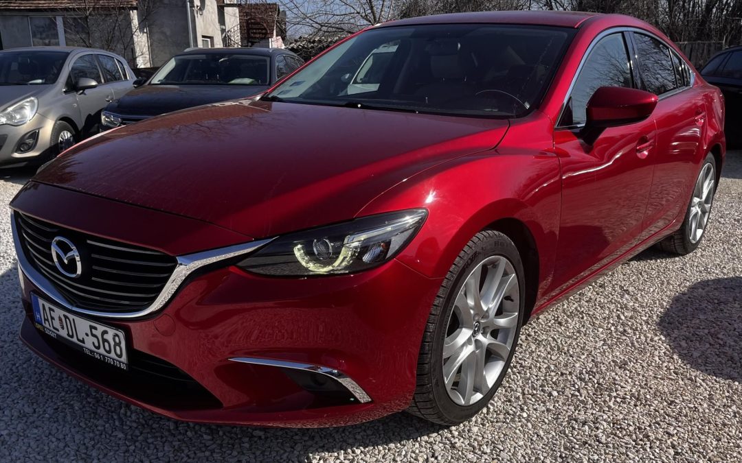 MAZDA 6 2.5i Revolution Top (Automata) 1 ÉV GARANCIÁVAL! 115000Km Futásteljesítmény! Vajbőr belső!