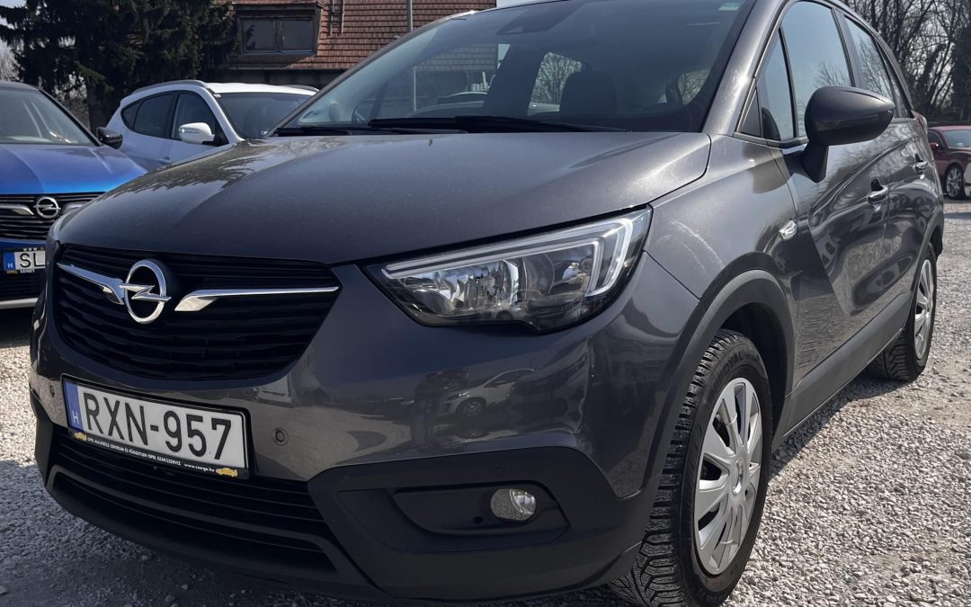 OPEL CROSSLAND X 1.2 Business Edition 1 ÉV GARANCIÁVAL! MAGYARORSZÁGI! 68.000Km! Rendszeresen Karbantartva!