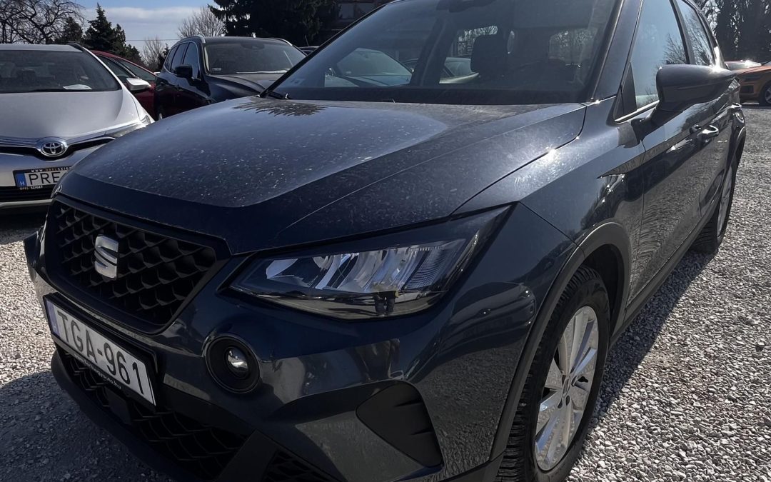 SEAT ARONA 1.0 TSI Style DSG ÁFÁS! Magyarországi! 1. tulajdonostól! Végig szervizelt! Törésmentes!