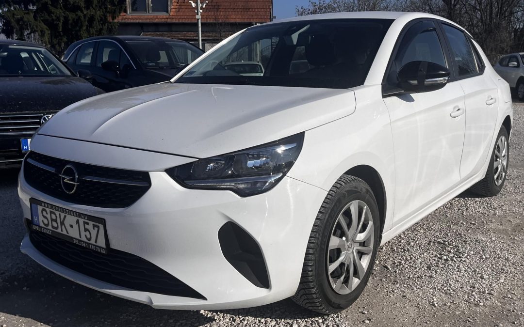 OPEL CORSA F 1.2 Edition FRISS SZERVÍZ! Magyarországi! 63.000Km Futás! 1 Év Garancia!